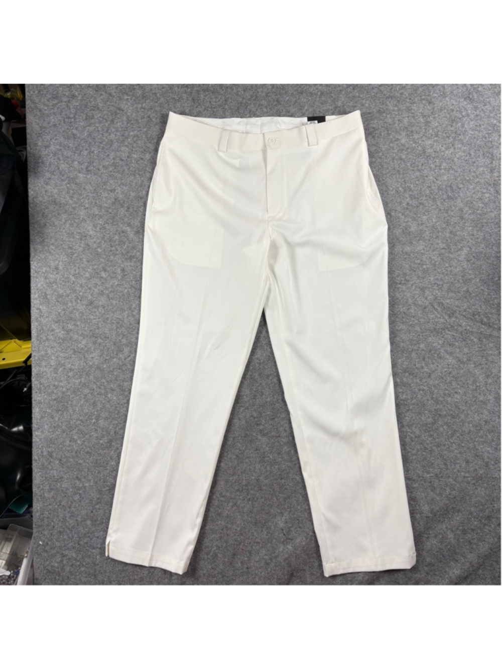 Men’s 38x32 Slazenger Golf Pants White Modern Fit Stretch NWT